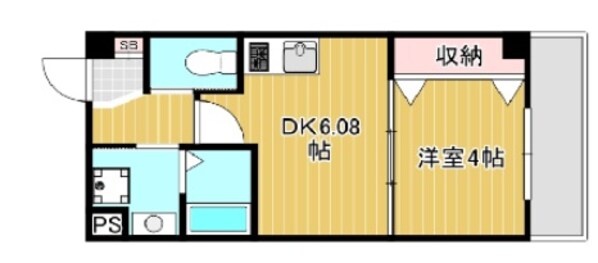 テラ山之内Ⅰの物件間取画像